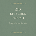 £10 Live Sale Deposit